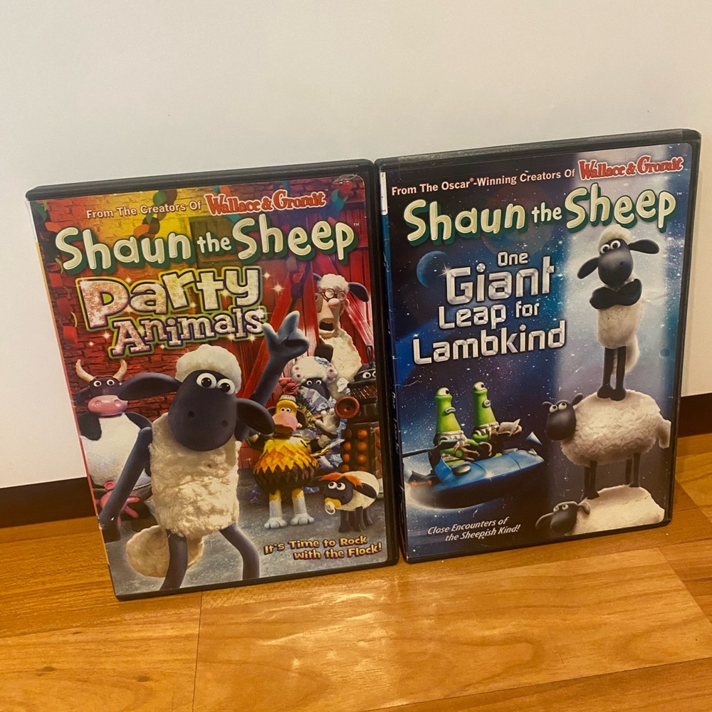 Shaun The Sheep DVD Bundle